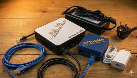 A2H EMS Mini Server Scope of Delivery including Basic Functions